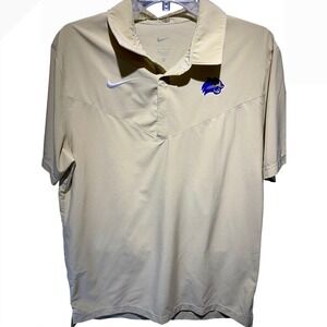 Nike Dri-FIT Polo Shirt Short Sleeve Athletic Training Golf Large WCU Catamounts
